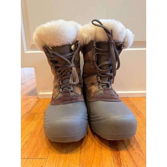 Columbia Sierra Summette Brown Insulated Snow Boots Women's Size 8 BL1371-255 - Picture 2 of 10